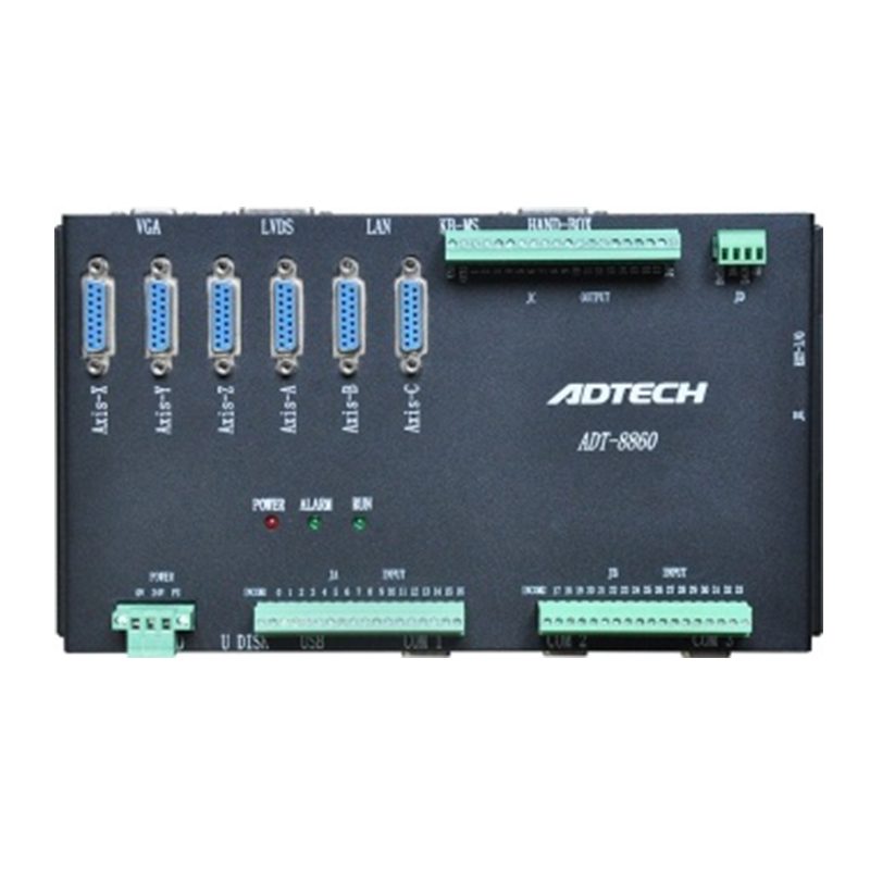 บริษัท ไฮ-เทค ออโตเมชั่น จำกัด เป็นตัวแทนจำหน่ายคอนโทรลเลอร์ CNC ระบบ CLOSE LOOP มี 1-8 แกน ยี่ห้อ HUST ราคาประหยัดคุณภาพดีจากไต้หวัน เหมาะสำหรับงาน CNC ทุกชนิด เช่น งานกัด 2D, 3D งานกลึง งานเจาะ หรืองานควบคุมตำแหน่งความแม่นยำสูง ทั้งนี้ทางบริษัทฯ ยังมี CONTROLLER แบบ PC-BASE ระดับ HIGH SPEED HIGH PECISION (HSHP) ยี่ห้อ INTEK ประสิทธิภาพเทียบเท่า CONTROLLER ญี่ปุ่น นอกจากนี้บริษัทฯ ยังจำหน่ายอุปกรณ์สำหรับเครื่องจักร CNC เช่น ervomotor, Stepping Motor, Spindel Motor, Invertors, Proximity Switch, Planetary Gear for Servomotor, PLC, Touch Screen และ Manual Pulse Generator   บริษัทฯ มีทีมงานวิศวกรที่มากประสบการณ์สามารถติดตั้ง ปรับปรุง เปลี่ยนคอนโทรลเลอร์เครื่องจักร CNC ชนิดต่างๆ เช่น เครื่องมิลลิ่ง เครื่องกลึง แมชชีนนิ่งเซนเตอร์ เครื่องตัดพลาสมา เครื่องฟีดเดอร์ เครื่องเจียร เครื่องม้วนสปริง รวมถึงให้คำปรึกษา ออกแบบ เครื่องจักรที่ใช้ระบบ CNC   ที่ผ่านมาทางบริษัทฯ ได้สร้างผลงานและประสบการณ์หลากหลาย เช่น  – ติดตั้งคอนโทรเลอร์ในเครื่องมิลลิ่ง MORI SEIKI, OKUMA, FANUC – ติดตั้งคอนโทรเลอร์ในเครื่องกลึง MAZAK, MORI SEKI – ติดตั้งคอนโทรลเลอร์ในเครื่องตัดแก๊ส, เครื่องตัดพลาสมา – ปรับปรุงเครื่องม้วนสปริงจากเครื่องธรรมดาเป็นเครื่อง CNC – ติดตั้งคอนโทรลเลอร์ในเครื่องจักรกลต้นแบบที่ทางลูกค้าออกแบบเอง เช่น เครื่องฟีดเดอร์ เครื่องแชมเฟอร์แบบCNC, เครื่องรีดโคมไฟดาวน์ไลท์