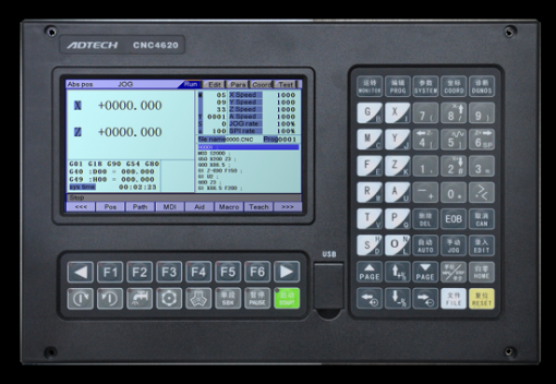 คอนโทรลเลอร์สำหรับเครื่องกลึง CNC รุ่น ADT-CNC9620 (2 แกน)