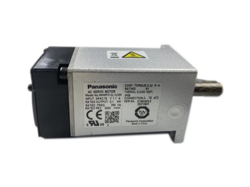 SERVO MOTOR PANASONIC MINAS A6 100W/3000RPM MHMF012L1U2M (Without Brake) - Image 6